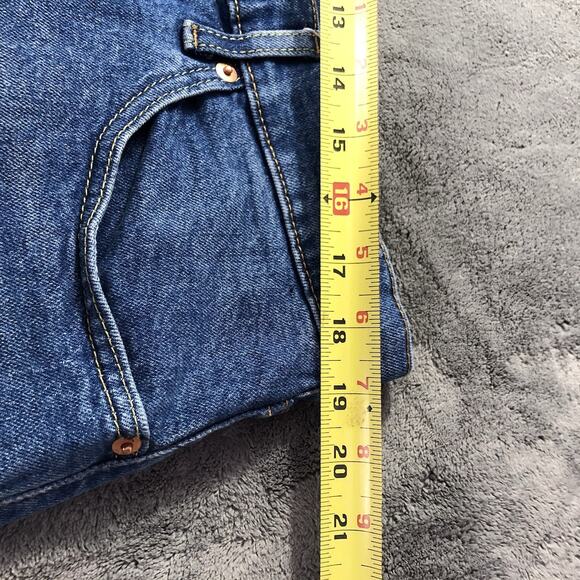 Levis 505 Jeans Men Size 40X32 Blue Denim Regular Fit Straight Leg Stretch New - Picture 7 of 13